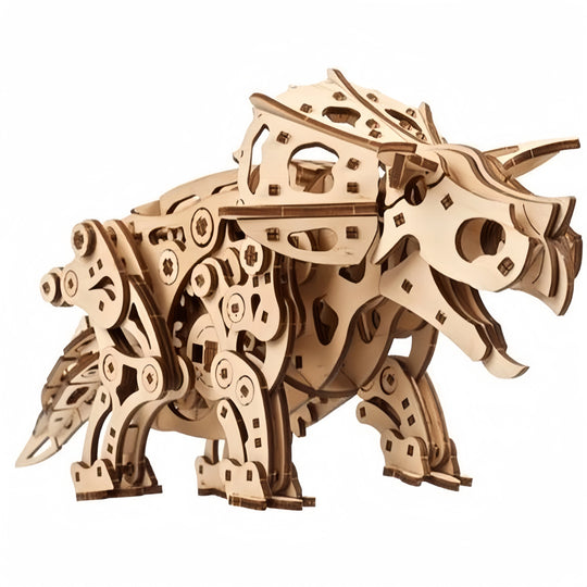 Triceratops Model Kit Ugears