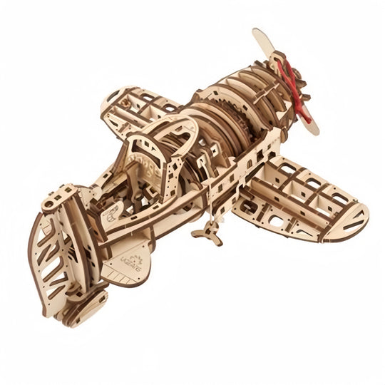 Mad Hornet Airplane model kit Ugears