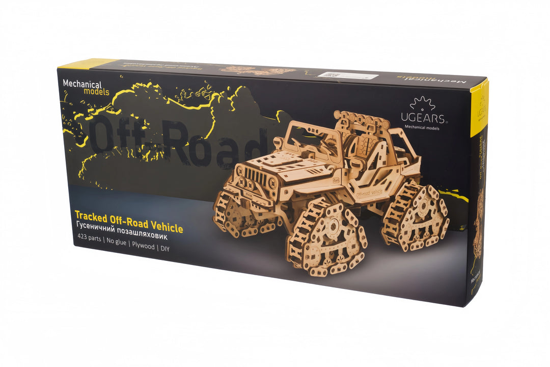 Tracked Off-Road Vehicle Model Kit Ugears