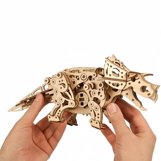 Triceratops Model Kit Ugears