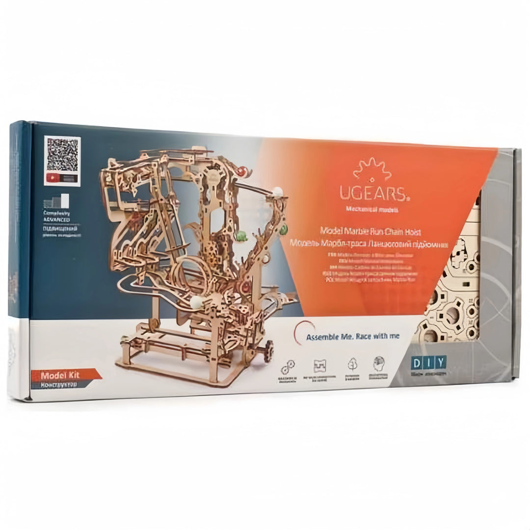 Marble Run Chain Hoist - 1 Ugears