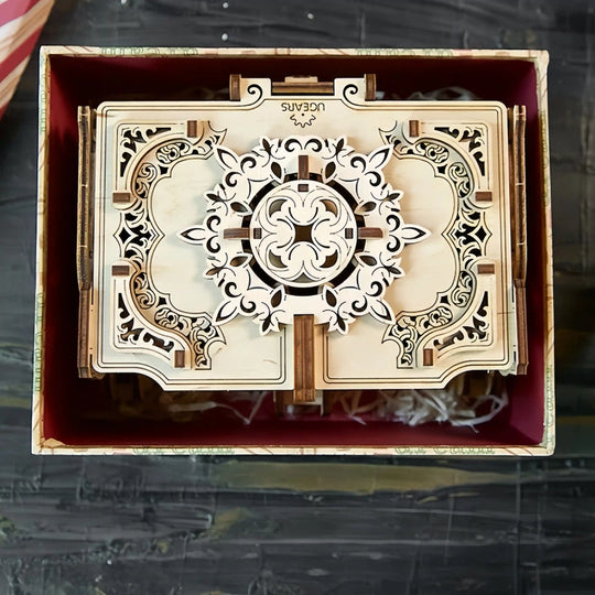 Antique Box Mechanical Model Kit Ugears