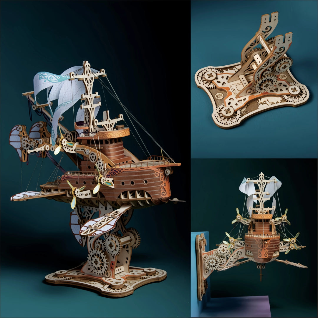 Ugeargeek Handcrafted Masterpiece Fantasy Airships