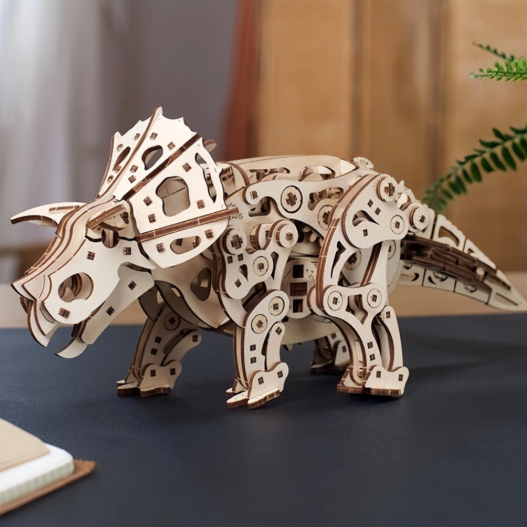 Triceratops Model Kit Ugears