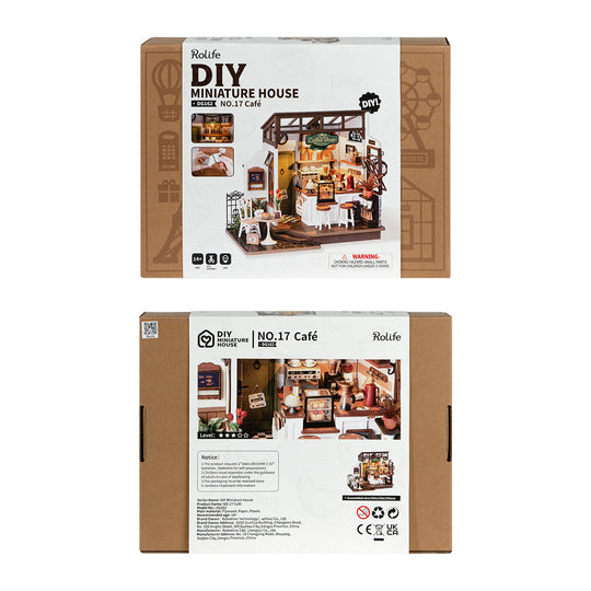 Flavory Café Miniature House kit DG162 Rolife