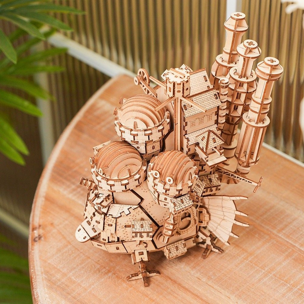 Hal's Moving Castle 3D Wooden Puzzle