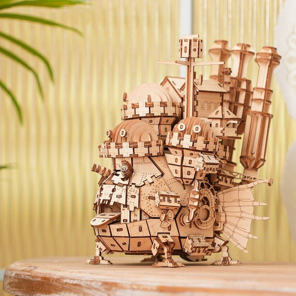 Hal's Moving Castle 3D Wooden Puzzle – Ugeargeek