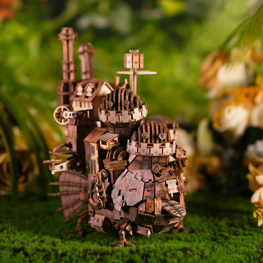 Hal's Moving Castle 3D Wooden Puzzle