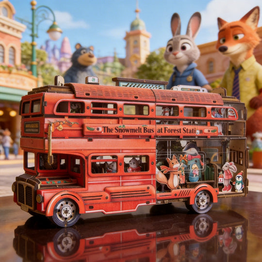 Ugeargeek Forest Friends Double-Decker Joyride