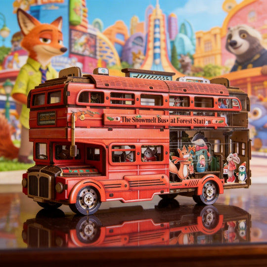 Ugeargeek Forest Friends Double-Decker Joyride