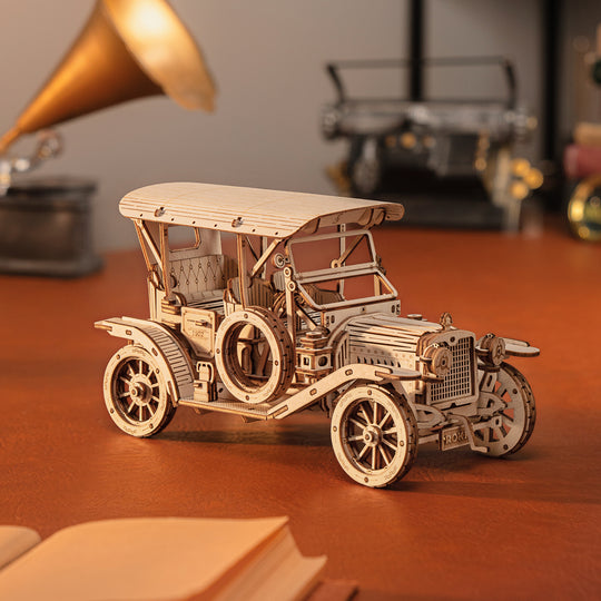 Vintage Car 3D Wooden Puzzle MC801 Rokr