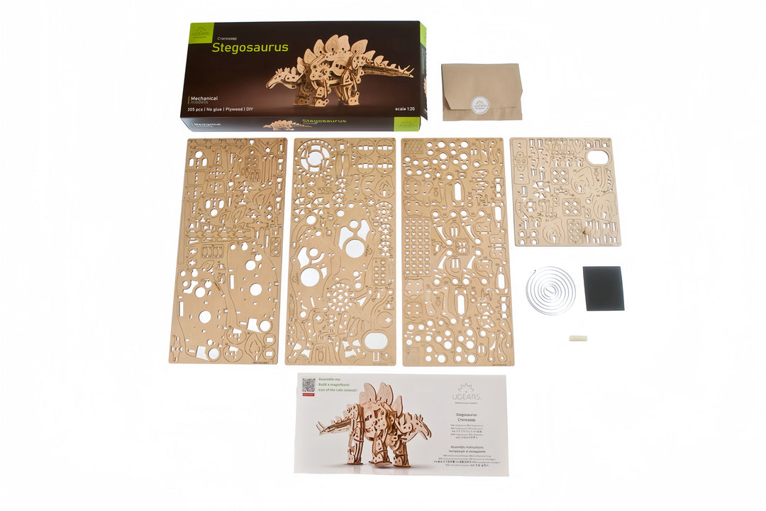 Stegosaurus Mechanical Model Kit Ugears