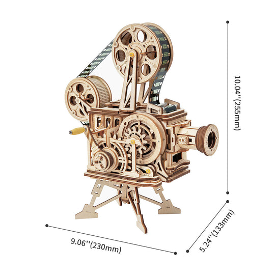 Vitascope Movie Projector 3D Wooden Puzzle LK601 Rokr