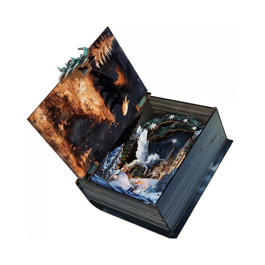 Ugeargeek Winter Sanctuary Book Nook Kit