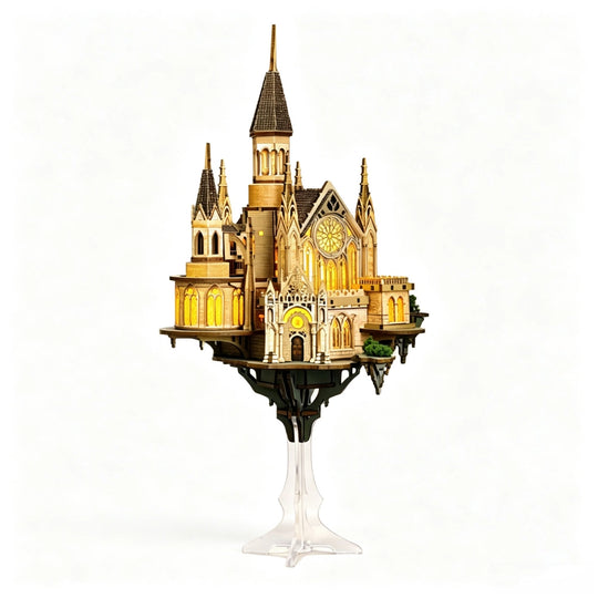 Ugeargeek Gulliver Floating City Mini Castle Model Kit