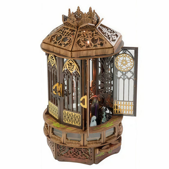 Ugeargeek Gothic Mystery Lantern 3D Wooden Puzzle