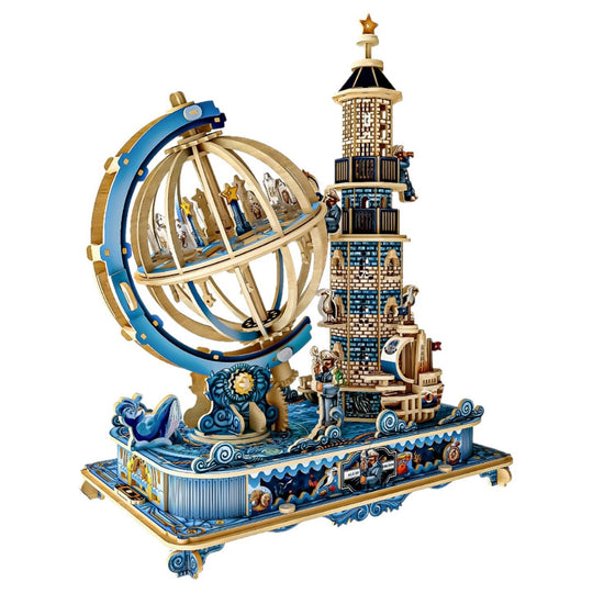 Ugeargeek Ocean Symphony: Musical Globe & Lighthouse