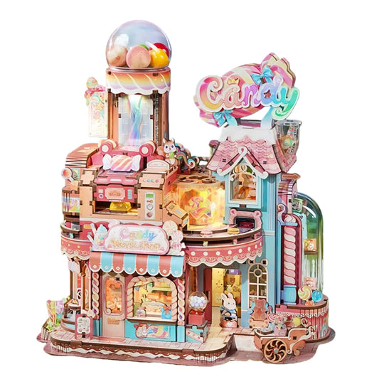 Ugeargeek Carousel Candy Store Model Kit