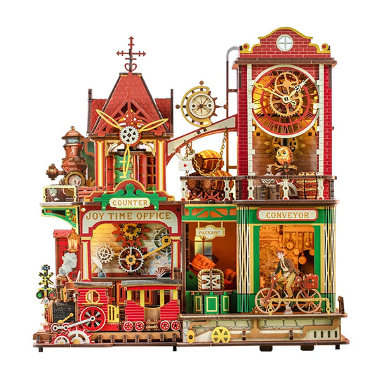 Ugeargeek Joy Time Post Office DIY Miniature House