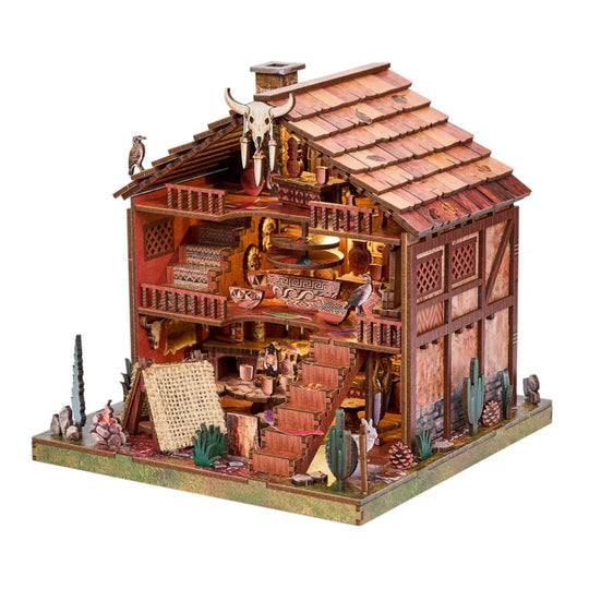 Ugeargeek Native Spirit Lodge Miniature House