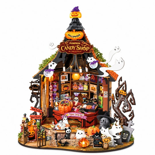 Halloween Ghost Candy House