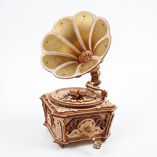Vintage Gramophone DIY Mechanical Music Box