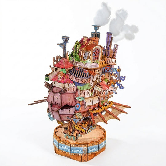 Roaming Fortress 3D Wooden Puzzle