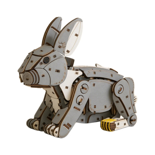 Ugeargeek Mechanical Pet Rabbit 3D Wooden Puzzle