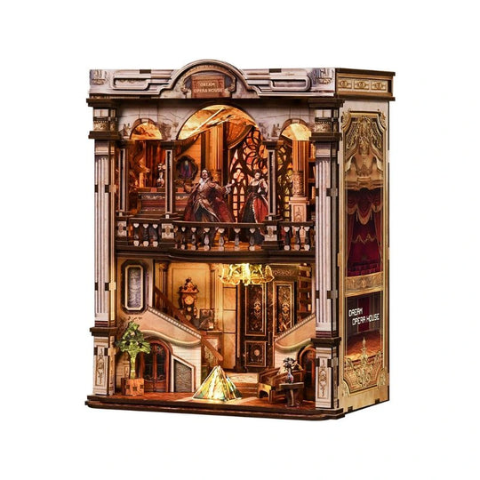 Dream Opera House DIY Wooden Miniature Book Nook Kit