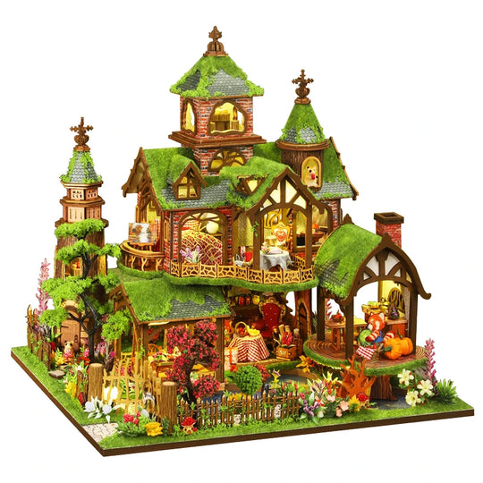 Ugeargeek Fantasy Forest Cottage Miniature House