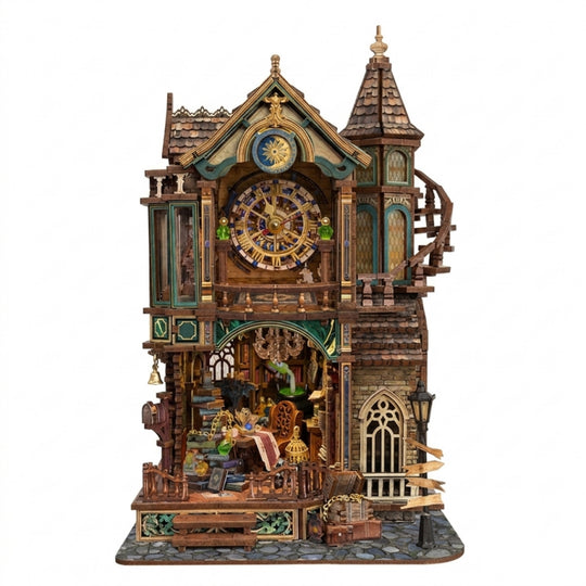 Ugeargeek Mystical Timekeeper's Atelier DIY Book Nook