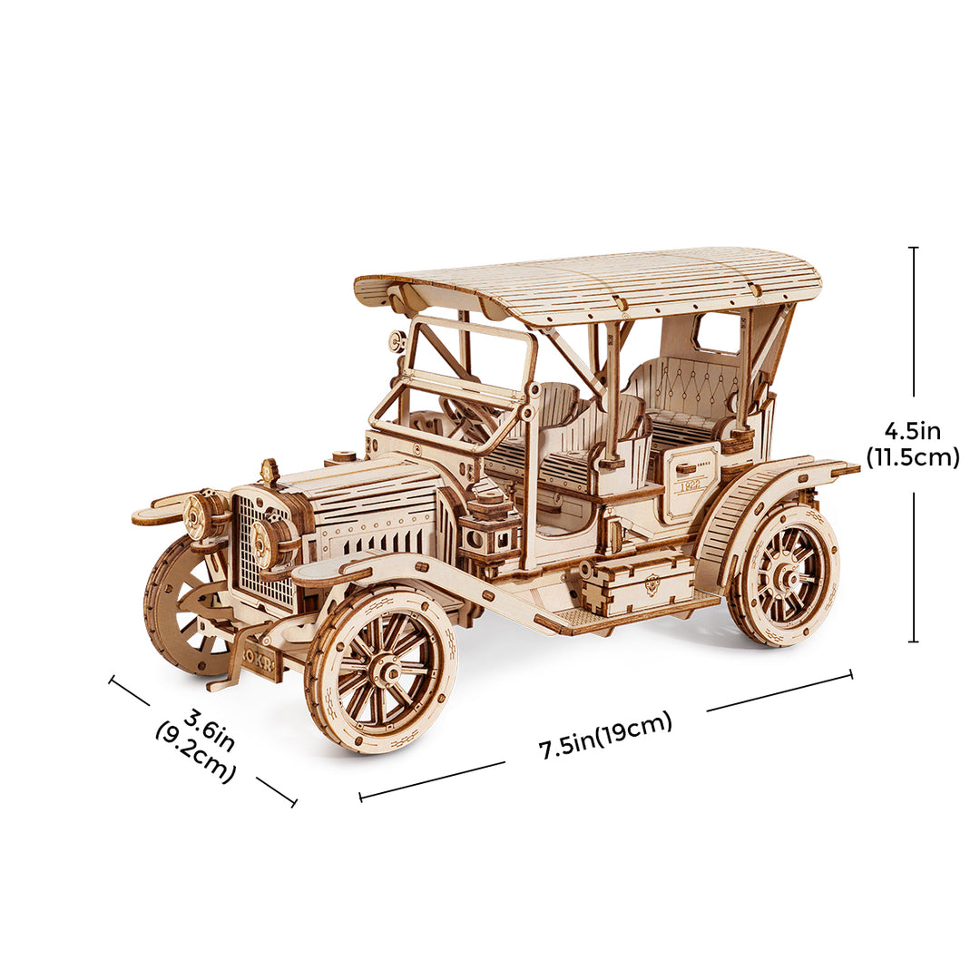 Vintage Car 3D Wooden Puzzle MC801 Rokr