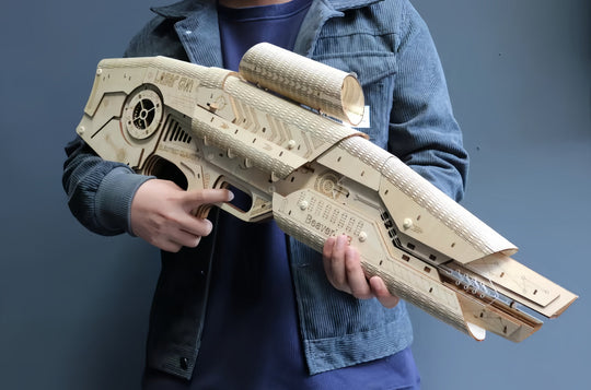 Ugeargeek Laser Star Wooden Models