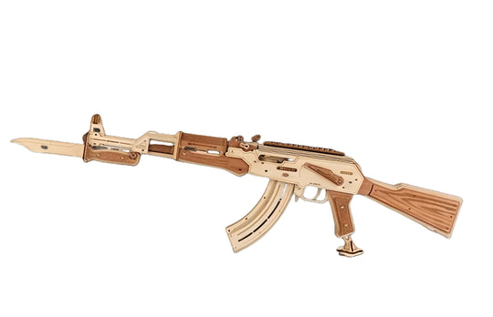 Ugeargeek AK-47 Assault Rifle Toy Gun 3D Wooden Puzzle