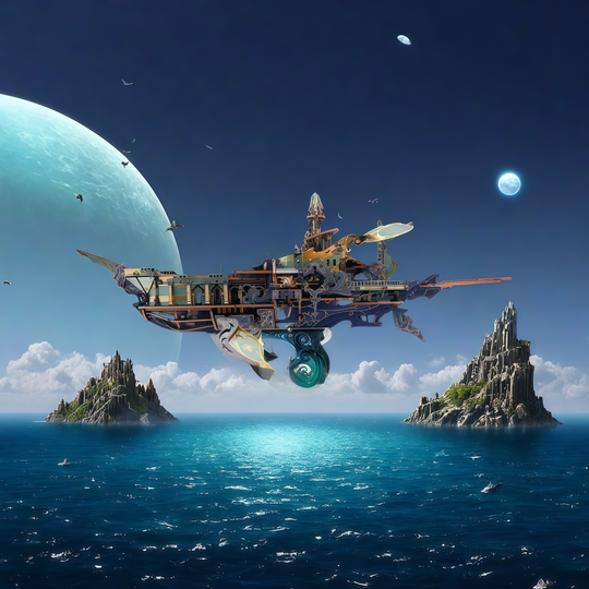 Ugeargeek Atlantis Whale Ship