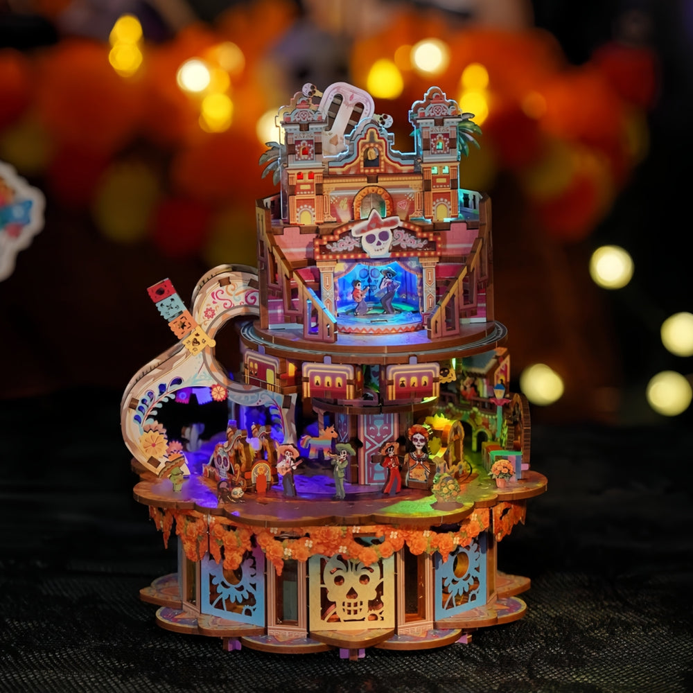 Ugeargeek 3D Musical Puzzle Día de los Muertos