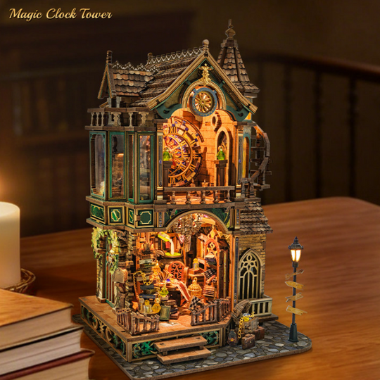 Ugeargeek Mystical Timekeeper's Atelier DIY Book Nook
