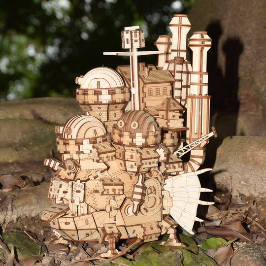 Hal's Moving Castle 3D Wooden Puzzle
