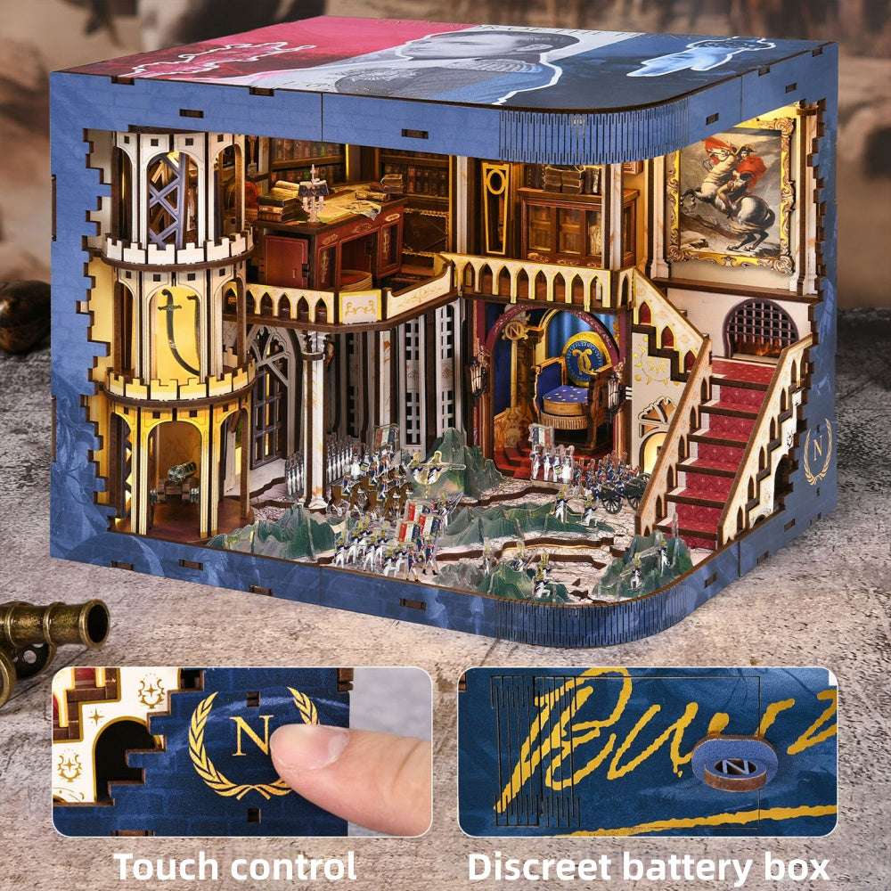 Ugeargeek Empire Tactics - The Napoleon 3D Book Nook