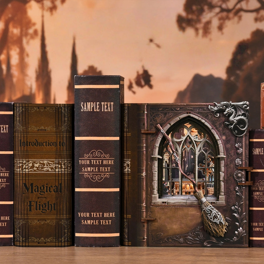 Ugeargeek Flight Academy DIY Book Nook Kit