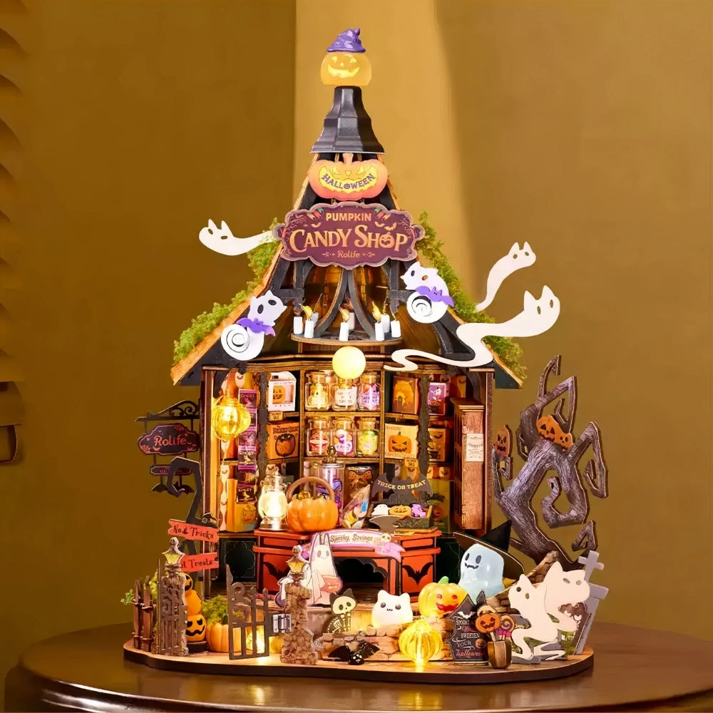 Halloween Ghost Candy House