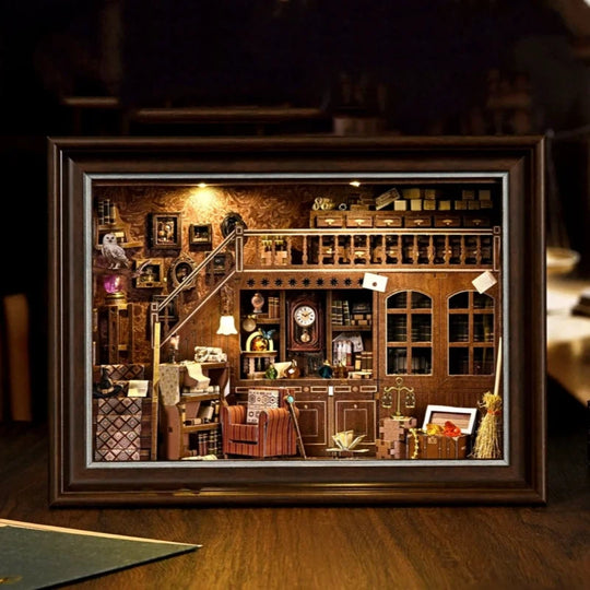 Ugeargeek Enchanted Loft Study Display Frame