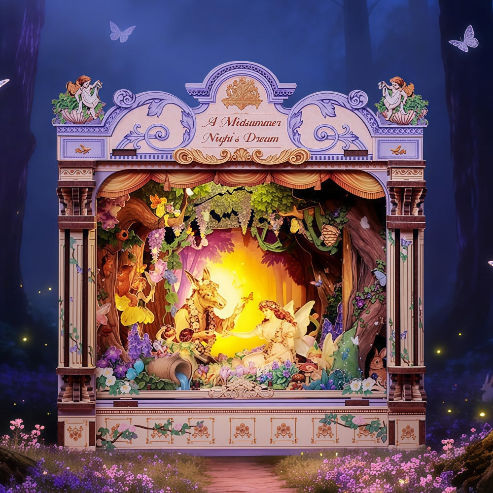 Ugeargeek Enchanted Forest Shakespearean Stage 3D Kit