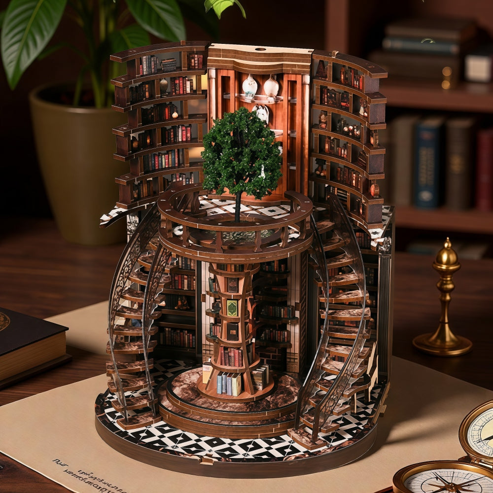 Ugeargeek Wisdom Annual Ring Library Enchanted Corner Book Nook Kit