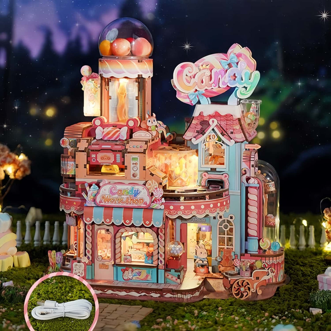 Ugeargeek Carousel Candy Store Model Kit