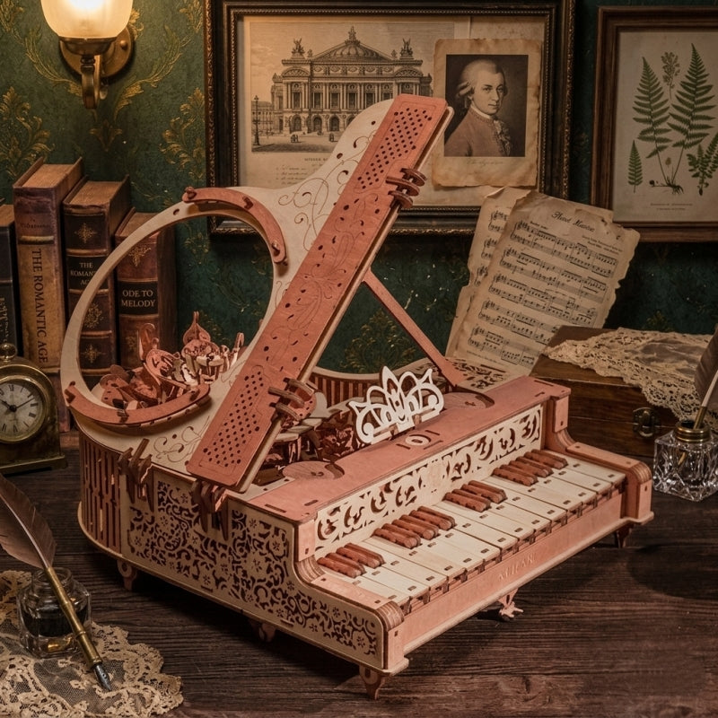 Ugeargeek Virtuoso Plus 3D Wood Piano Playable & Bluetooth