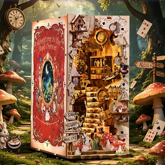 Ugeargeek Alice in Wonderland Book Nook Kit