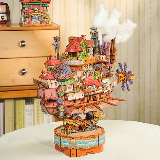 Roaming Fortress 3D Wooden Puzzle