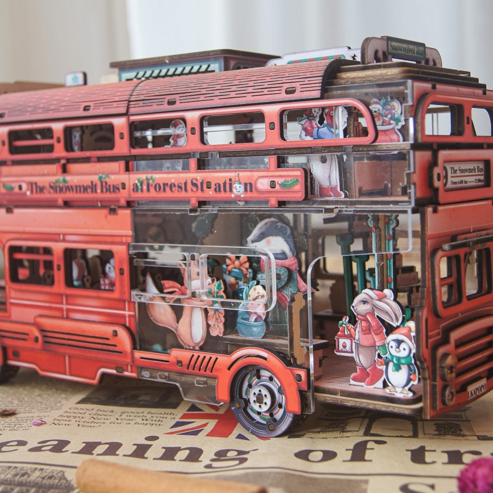 Ugeargeek Forest Friends Double-Decker Joyride