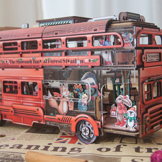 Ugeargeek Forest Friends Double-Decker Joyride